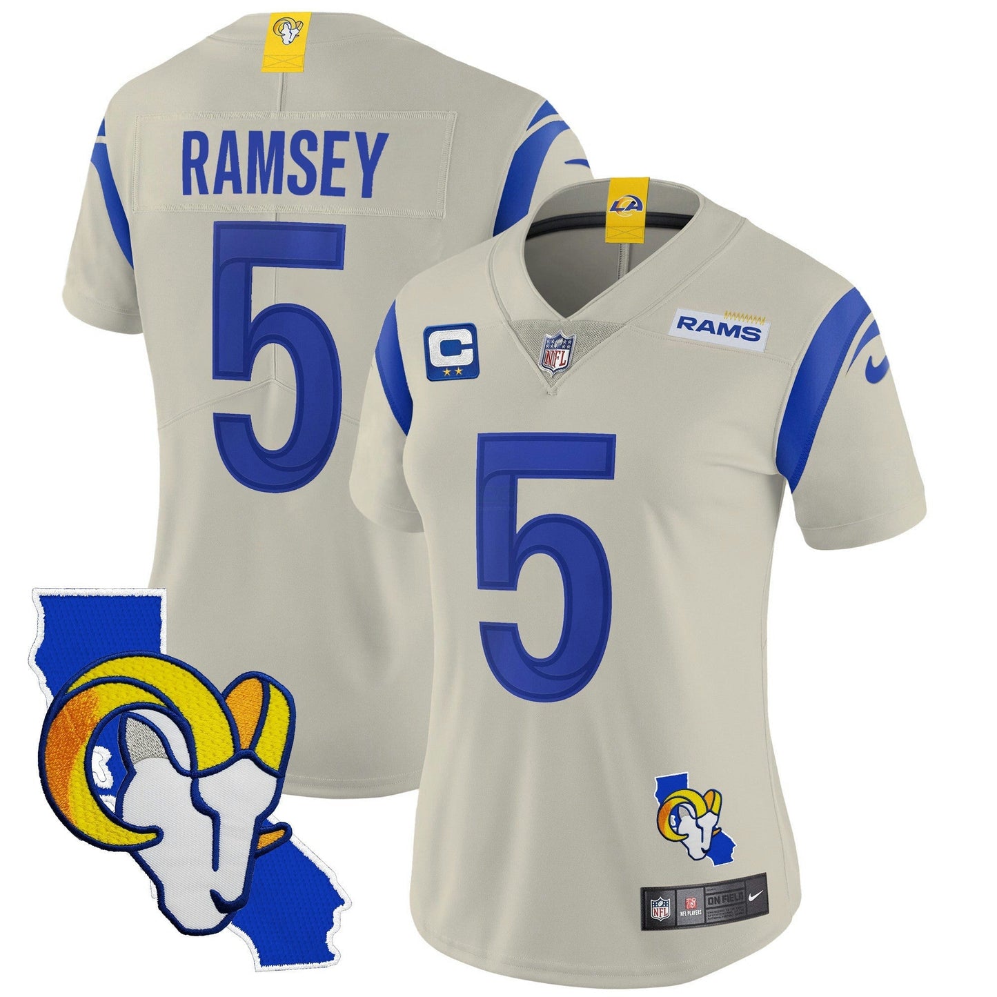 Camisa NFL Women’s California Patch Vapor Limited Jersey