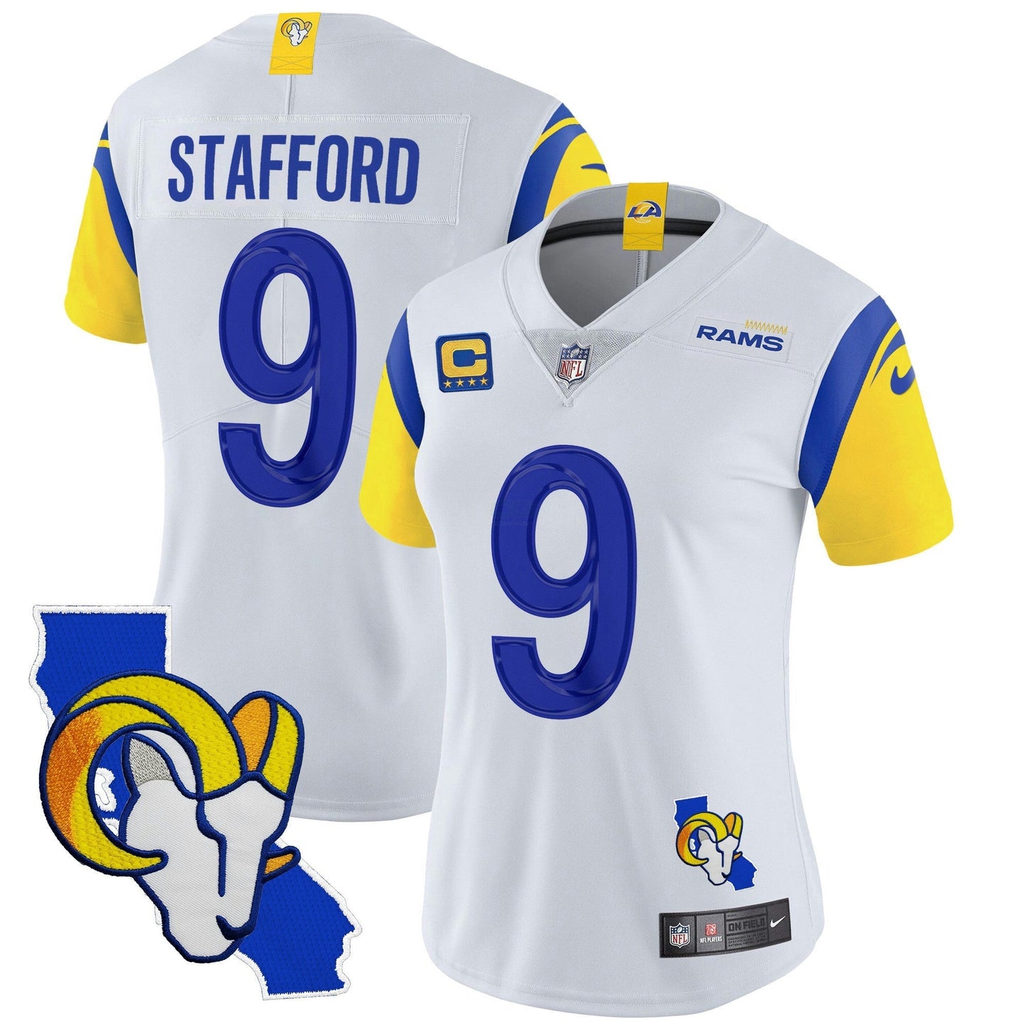 Camisa NFL Women’s California Patch Vapor Limited Jersey