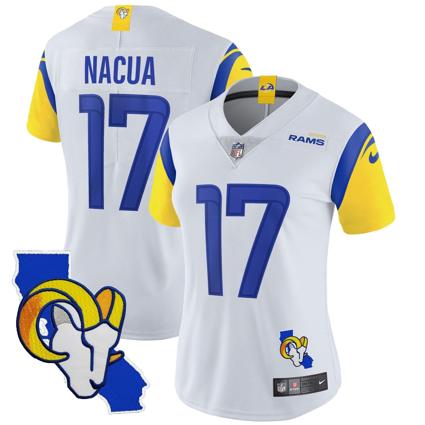Camisa NFL Women’s California Patch Vapor Limited Jersey