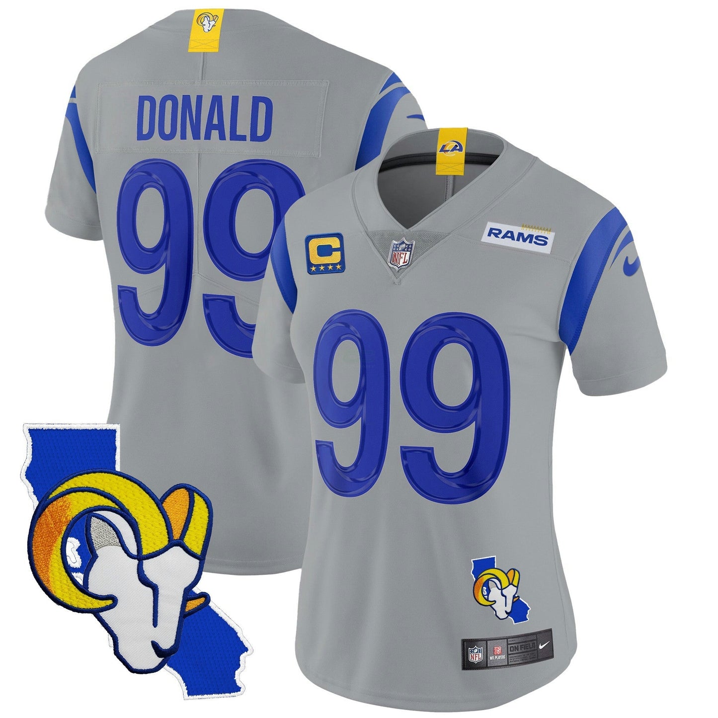 Camisa NFL Women’s California Patch Vapor Limited Jersey