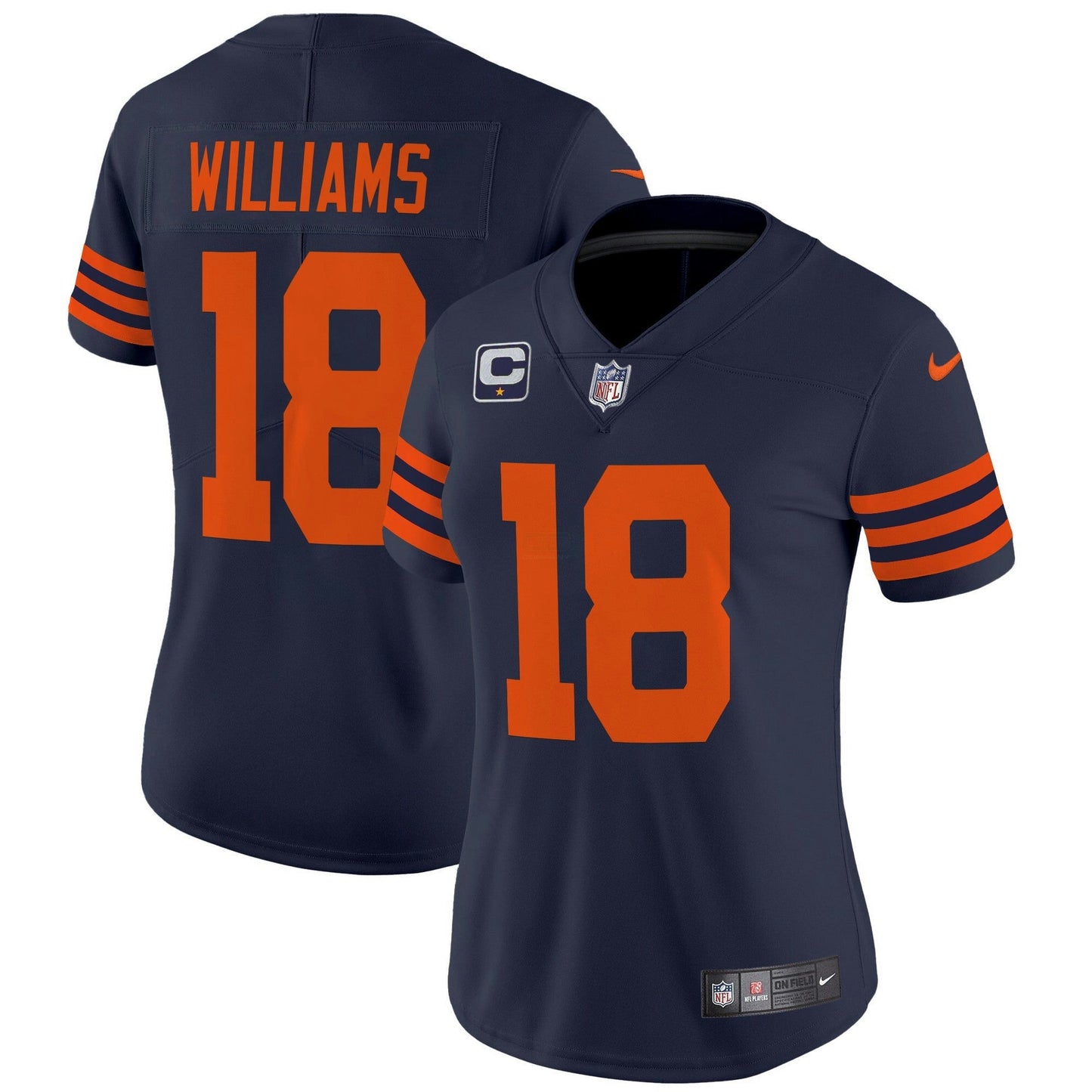Camisa NFL Women’s Chicago Throwback Vapor Limited Jersey