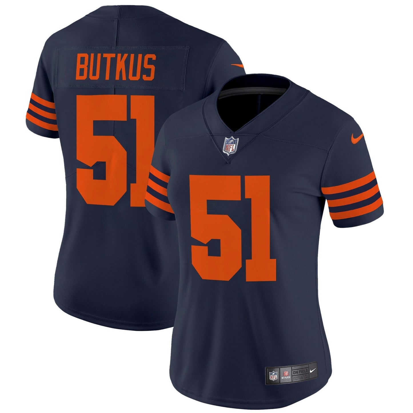 Camisa NFL Women’s Chicago Throwback Vapor Limited Jersey