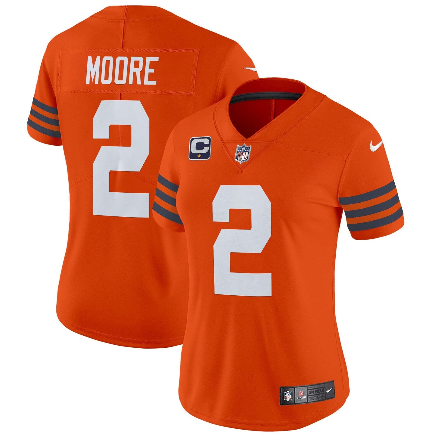 Camisa NFL Women’s Chicago Throwback Vapor Limited Jersey