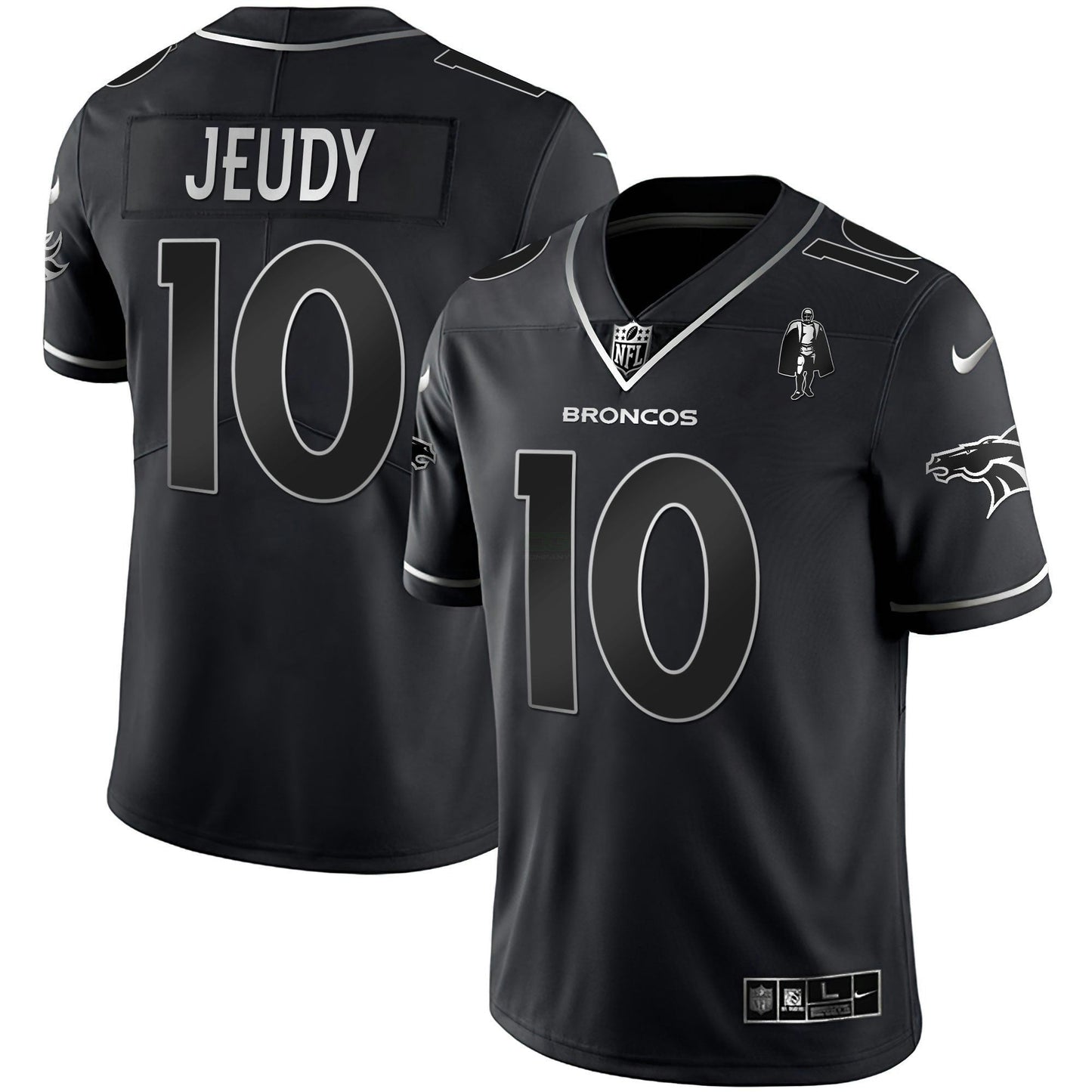 Camisa NFL Women’s Denver Branca Dourada and Preta Dourada Jersey