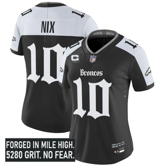Camisa NFL Women’s Denver ‘Gothic Mile High Shadows Edition’ Vapor Limited Jersey