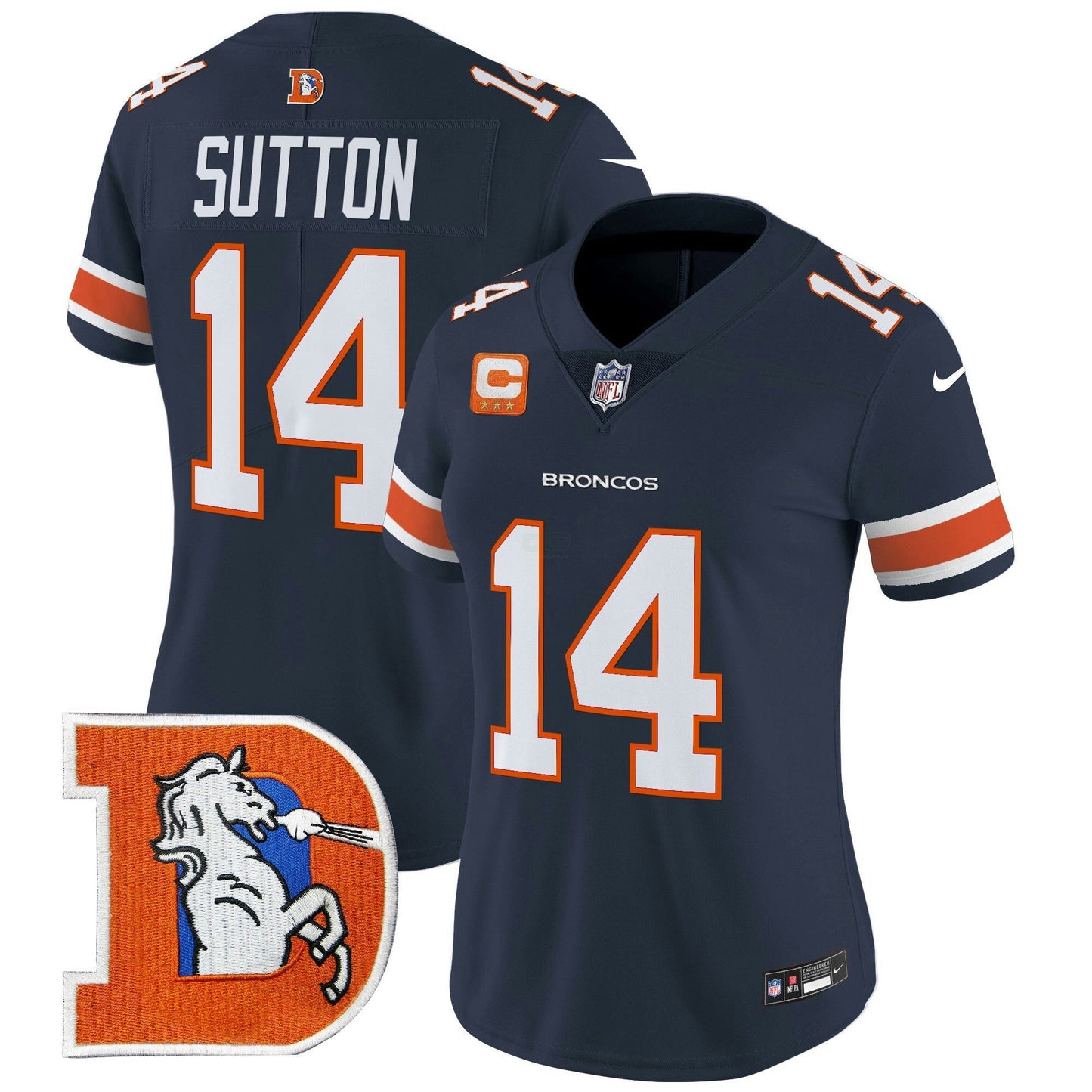 Camisa NFL Women’s Denver Throwback Vapor Limited Jersey V2