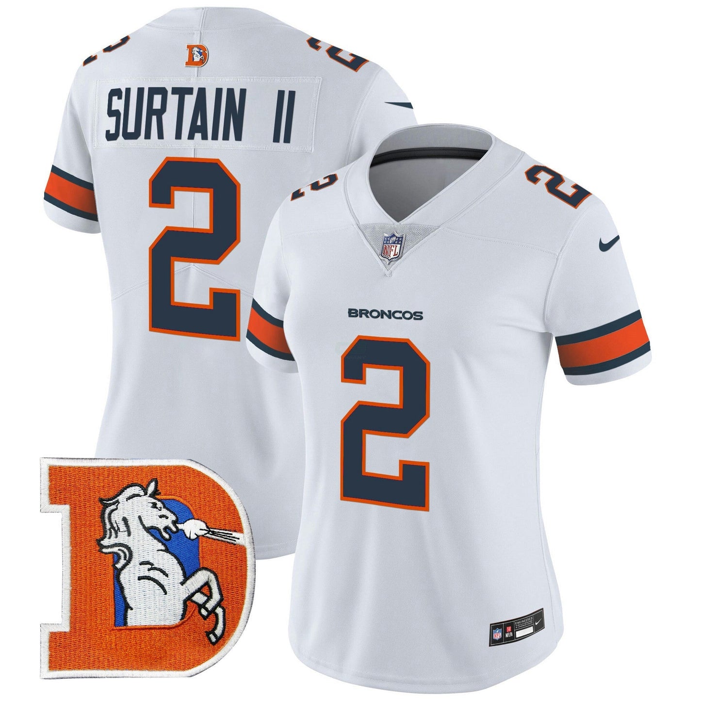 Camisa NFL Women’s Denver Throwback Vapor Limited Jersey V2