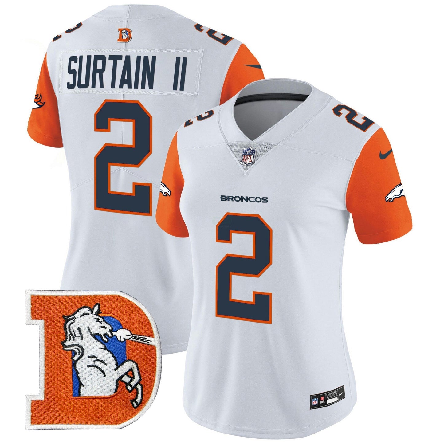 Camisa NFL Women’s Denver Throwback Vapor Limited Jersey V2