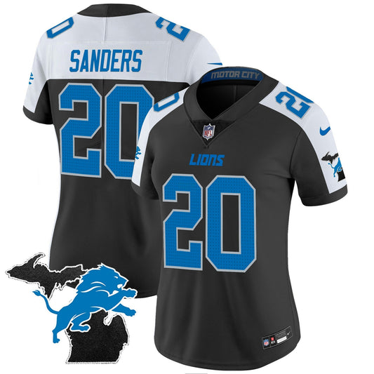 Camisa NFL Women’s Detroit 2024 Michigan Patch Vapor Jersey