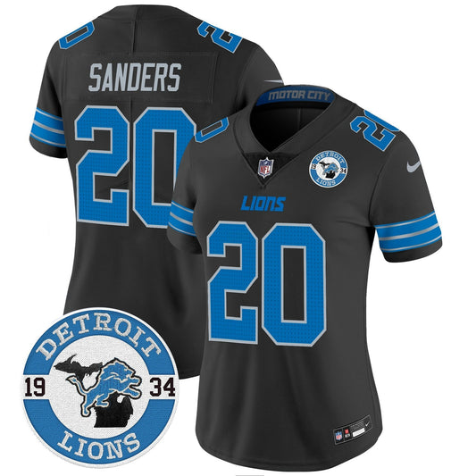 Camisa NFL Women’s Detroit 2024 Vapor Limited Jersey – Est. 1934 Patch