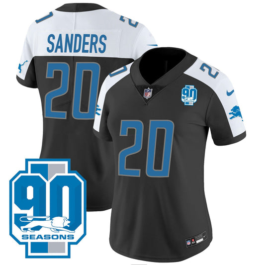Camisa NFL Women’s Detroit 90th Year Patch Jersey