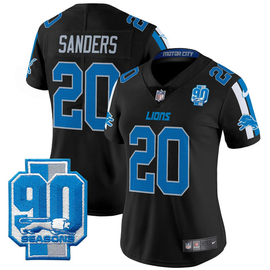 Camisa NFL Women’s Detroit 90th Year Patch Vapor Limited Jersey