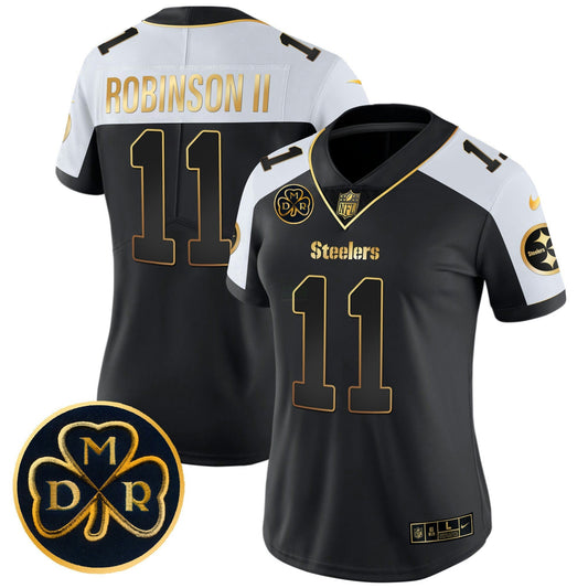 Camisa NFL Women’s DMR Patch Dourada Vapor Limited Jersey