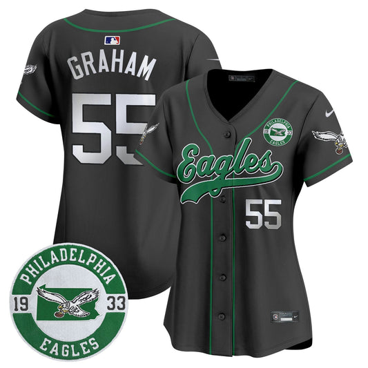Camisa NFL Women’s Est. 1933 Patch Patch Kelly Green Vapor Jersey