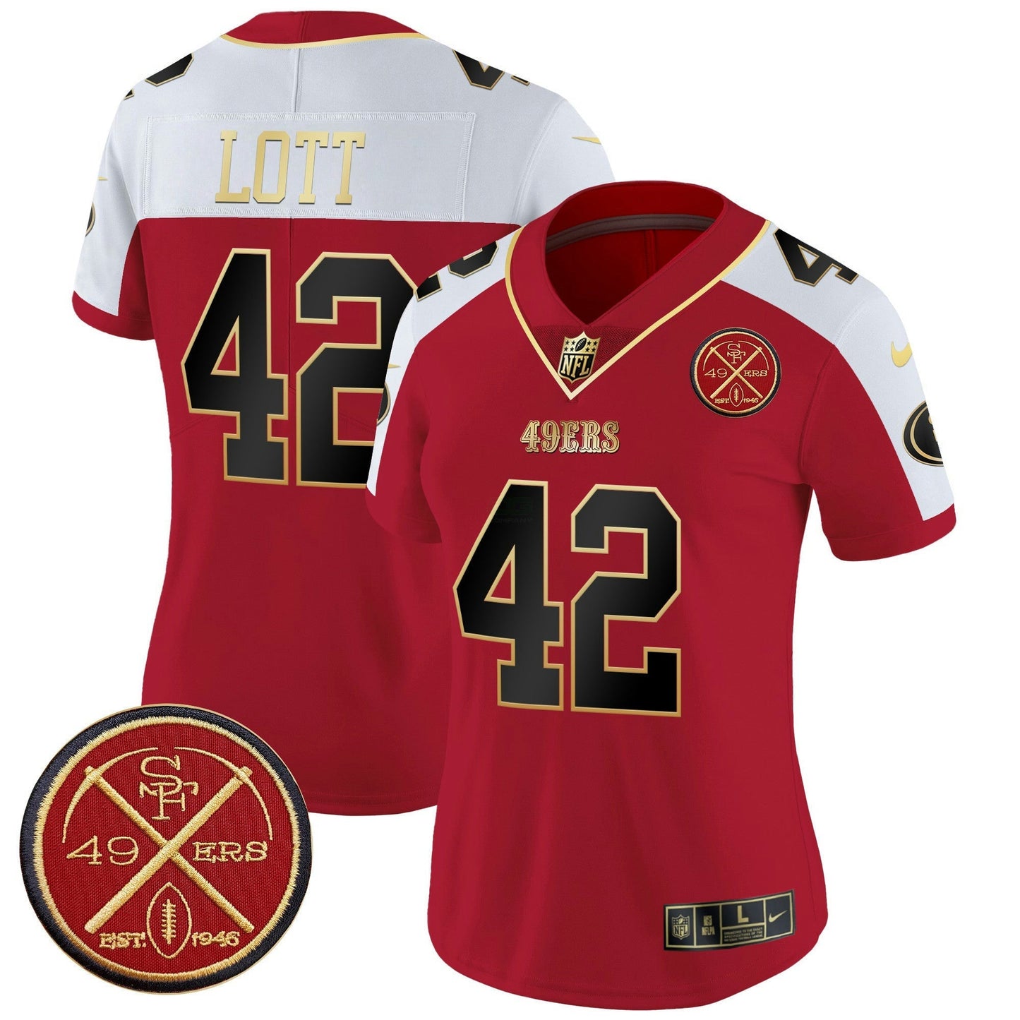 Camisa NFL Women’s Est.1946 Patch Vapor Limited Jersey