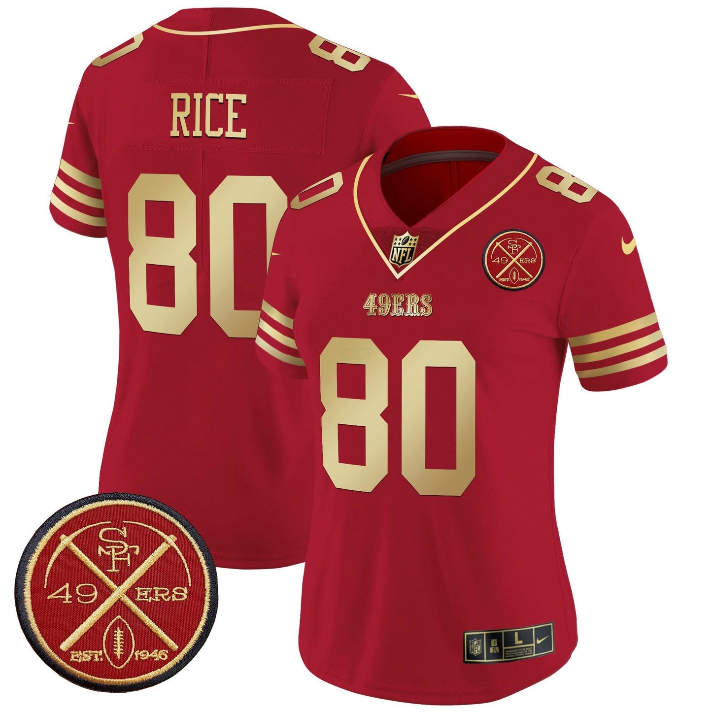 Camisa NFL Women’s Est.1946 Patch Vapor Limited Jersey