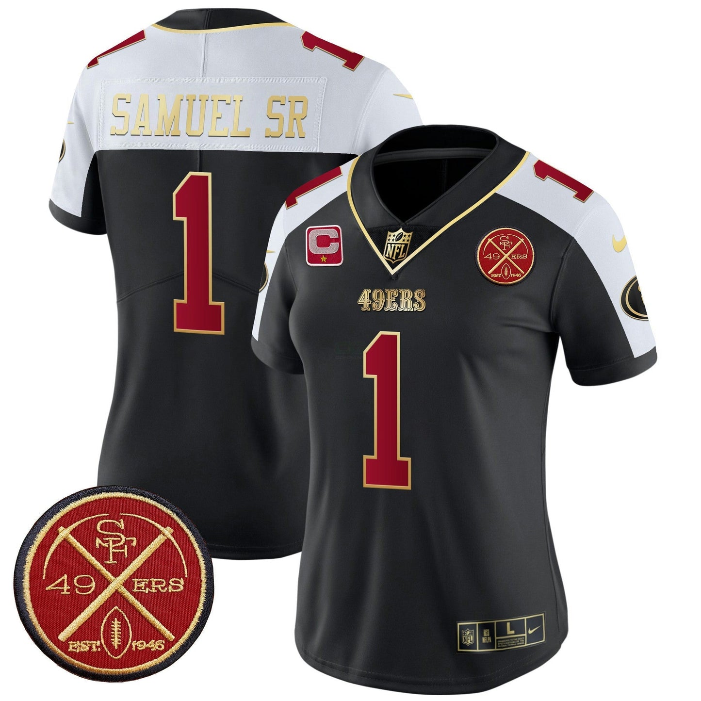 Camisa NFL Women’s Est.1946 Patch Vapor Limited Jersey