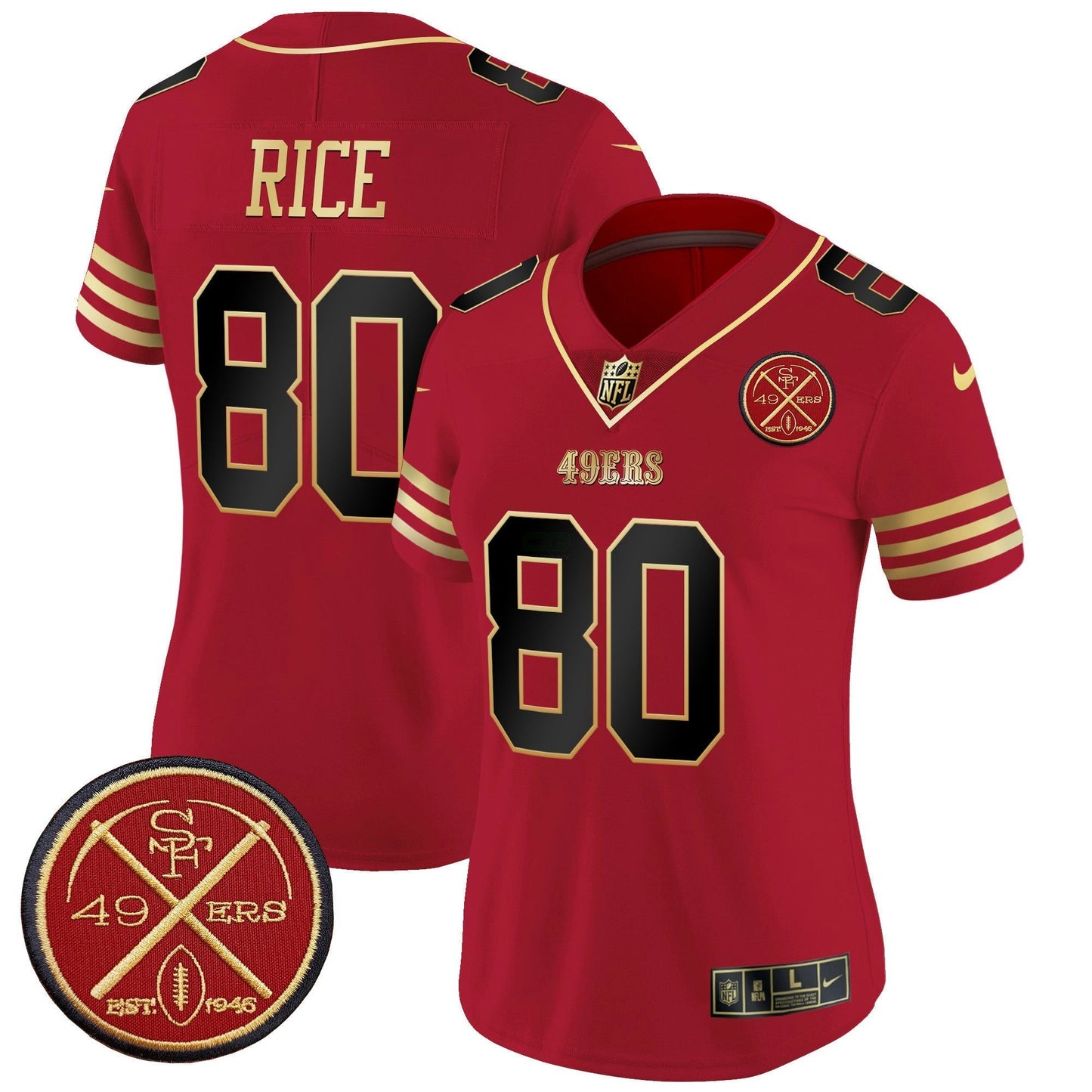 Camisa NFL Women’s Est.1946 Patch Vapor Limited Jersey