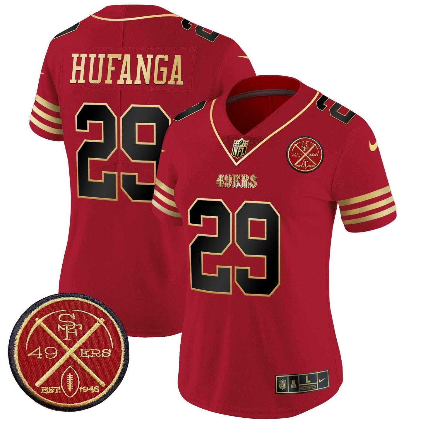 Camisa NFL Women’s Est.1946 Patch Vapor Limited Jersey