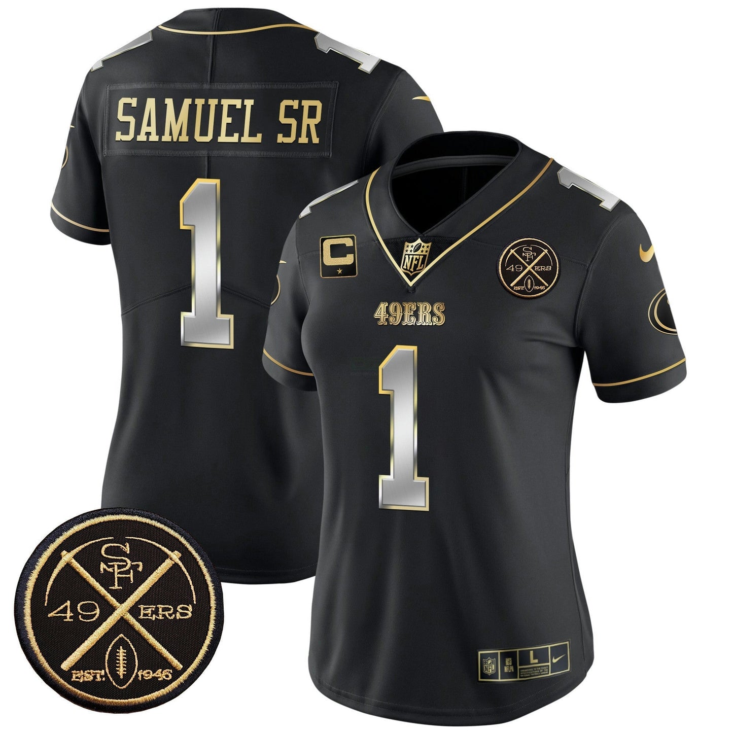 Camisa NFL Women’s Est.1946 Patch Vapor Limited Jersey