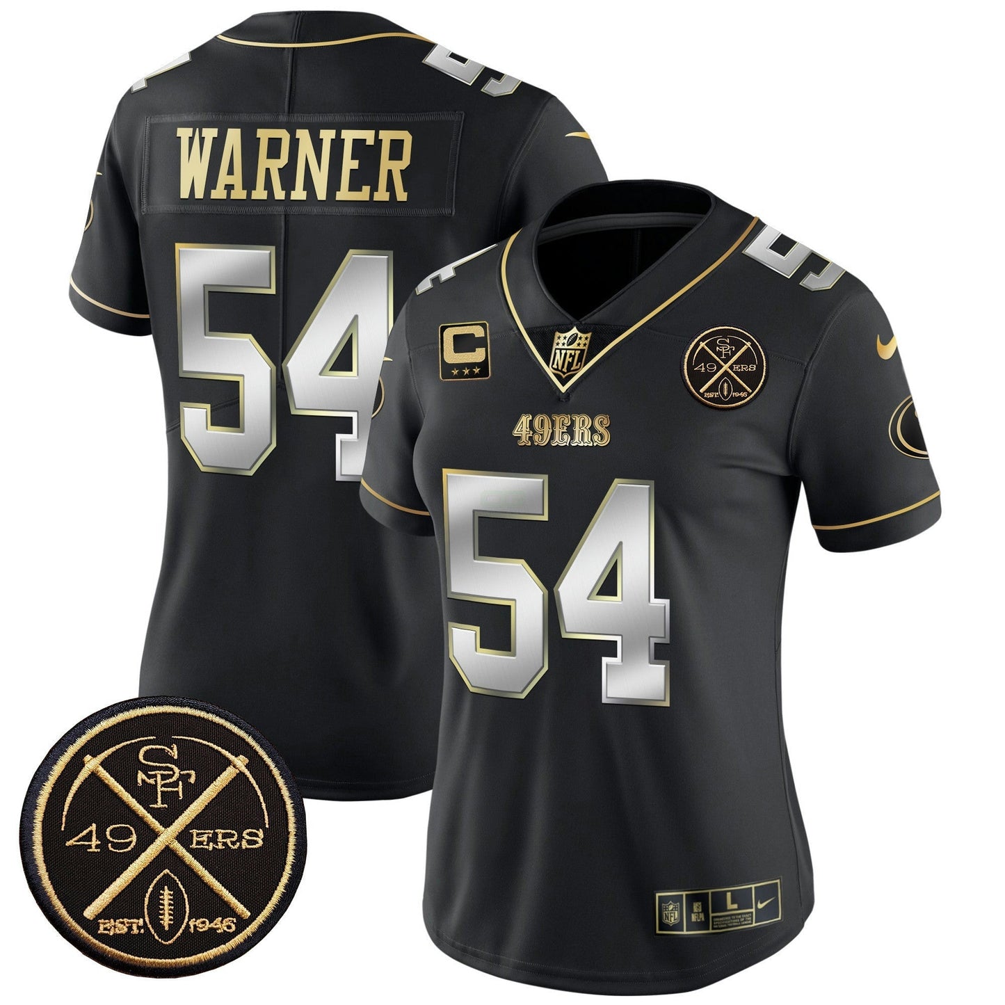 Camisa NFL Women’s Est.1946 Patch Vapor Limited Jersey