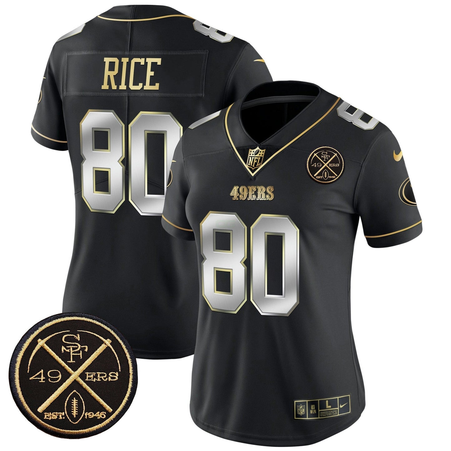 Camisa NFL Women’s Est.1946 Patch Vapor Limited Jersey