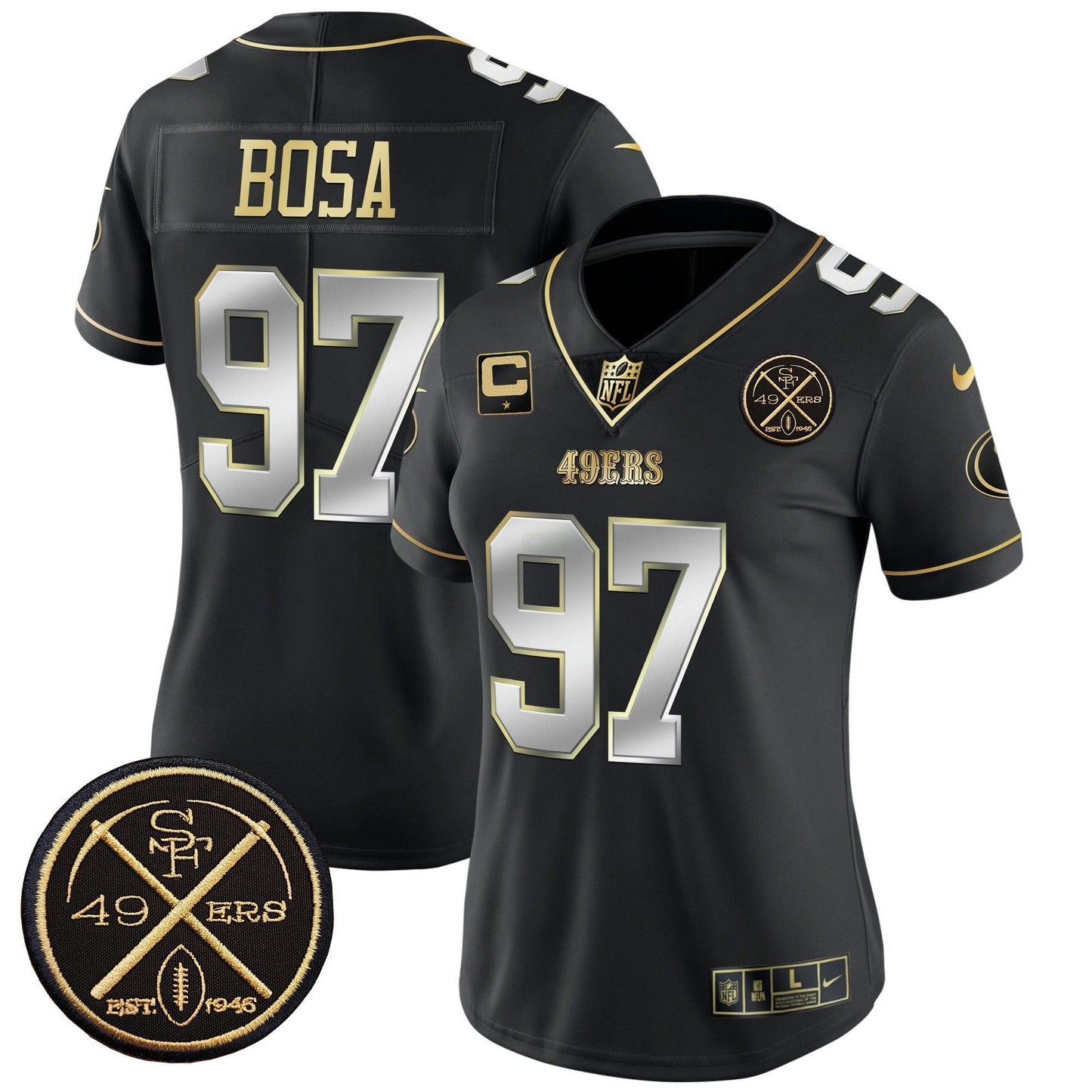 Camisa NFL Women’s Est.1946 Patch Vapor Limited Jersey