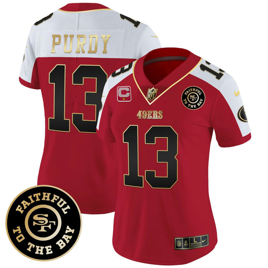 Camisa NFL Women’s Faithful To The Bay 2024 Patch Vapor Limited Jersey