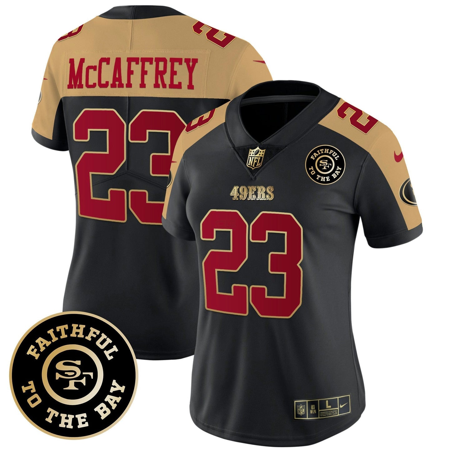 Camisa NFL Women’s Faithful To The Bay Patch Vapor Limited Jersey V7