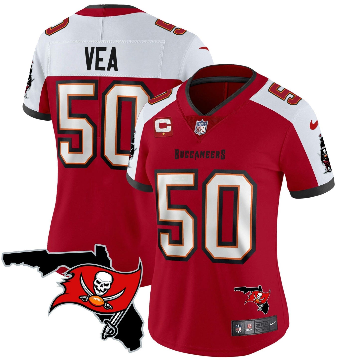 Camisa NFL Women’s Florida Patch Vapor Limited Jersey