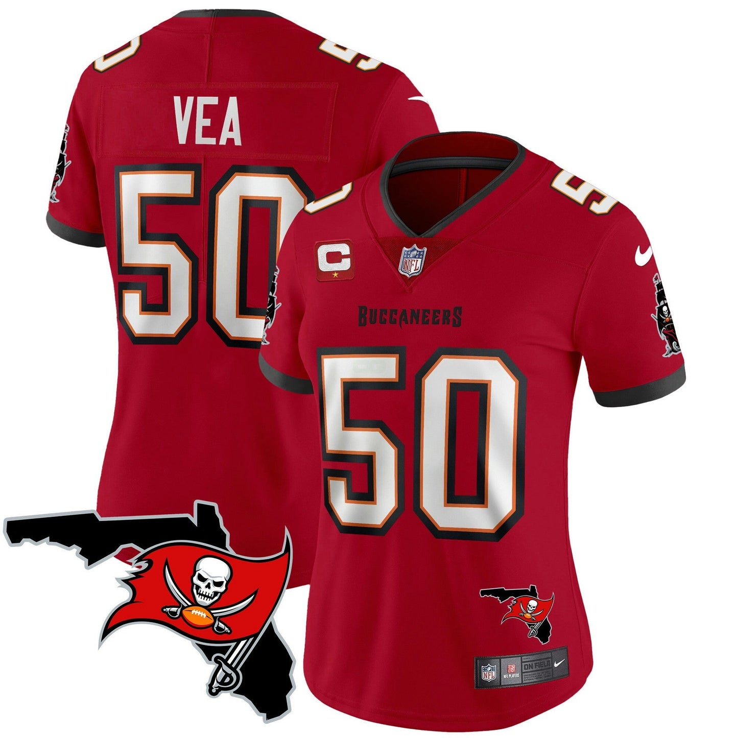 Camisa NFL Women’s Florida Patch Vapor Limited Jersey