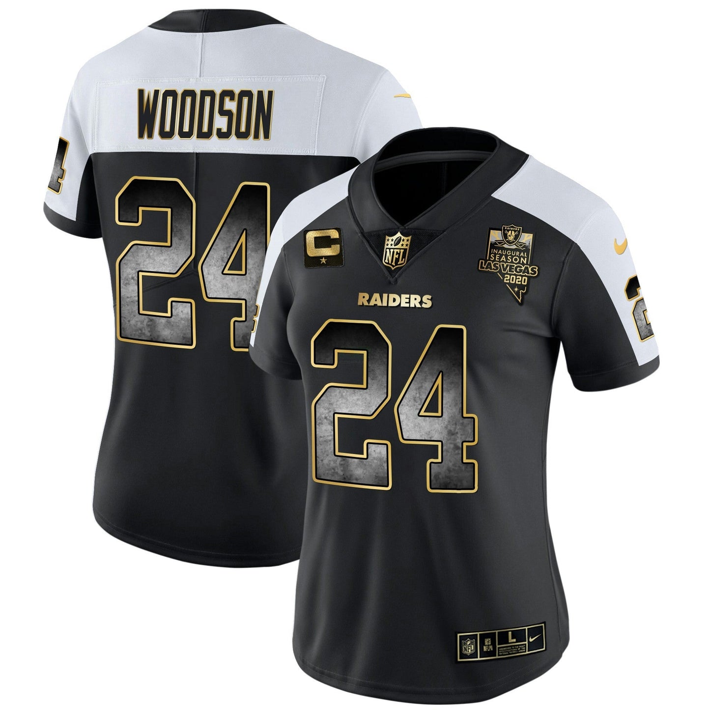Camisa NFL Women’s Gold Arch Smoke Vapor Jersey
