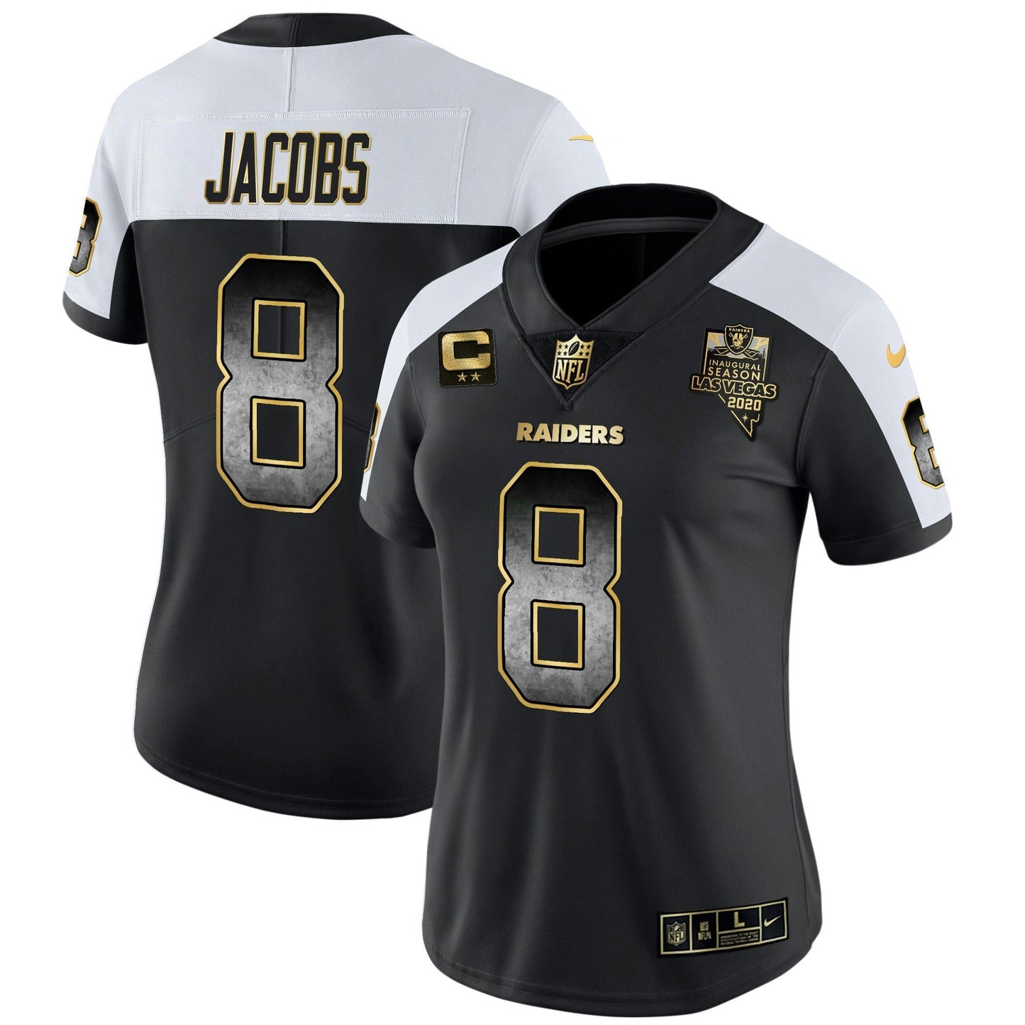 Camisa NFL Women’s Gold Arch Smoke Vapor Jersey