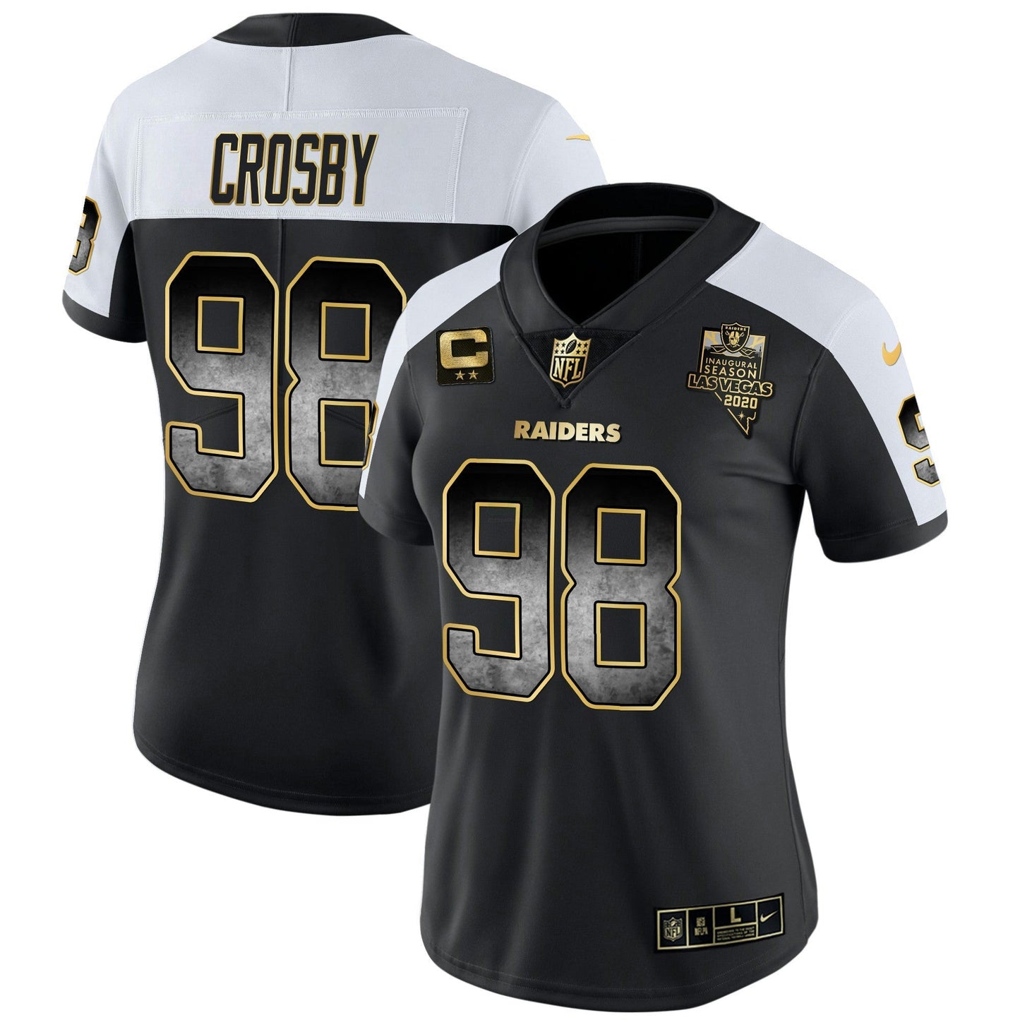 Camisa NFL Women’s Gold Arch Smoke Vapor Jersey