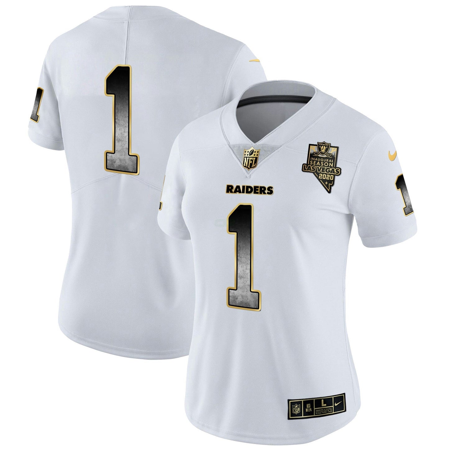 Camisa NFL Women’s Gold Arch Smoke Vapor Jersey