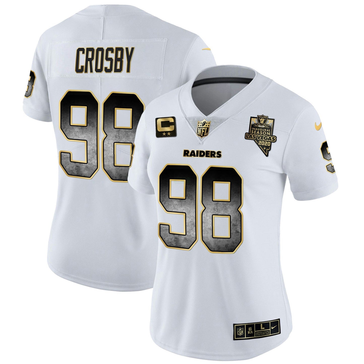 Camisa NFL Women’s Gold Arch Smoke Vapor Jersey