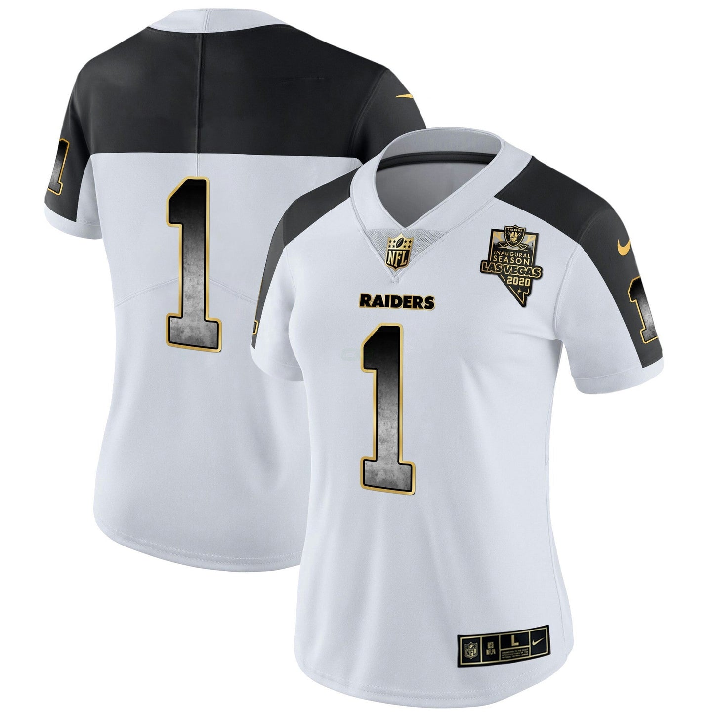 Camisa NFL Women’s Gold Arch Smoke Vapor Jersey