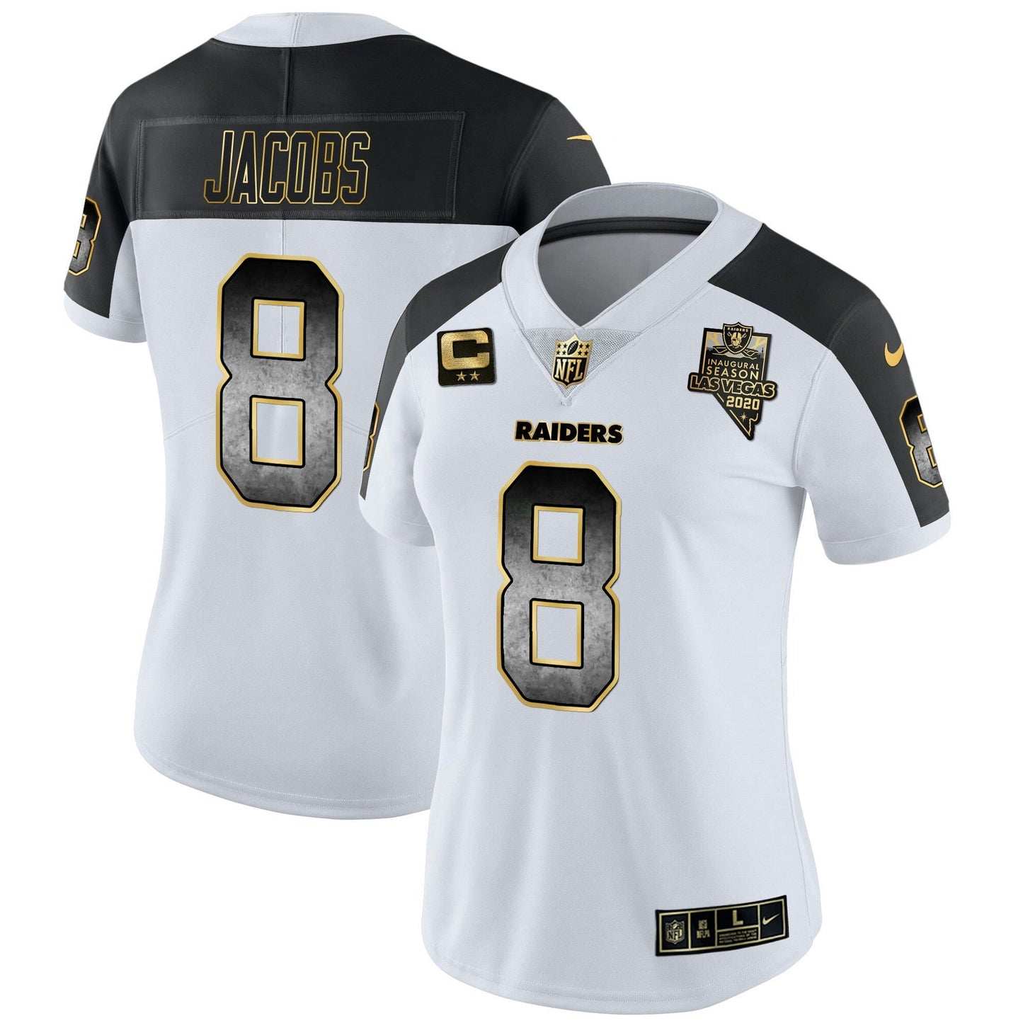 Camisa NFL Women’s Gold Arch Smoke Vapor Jersey