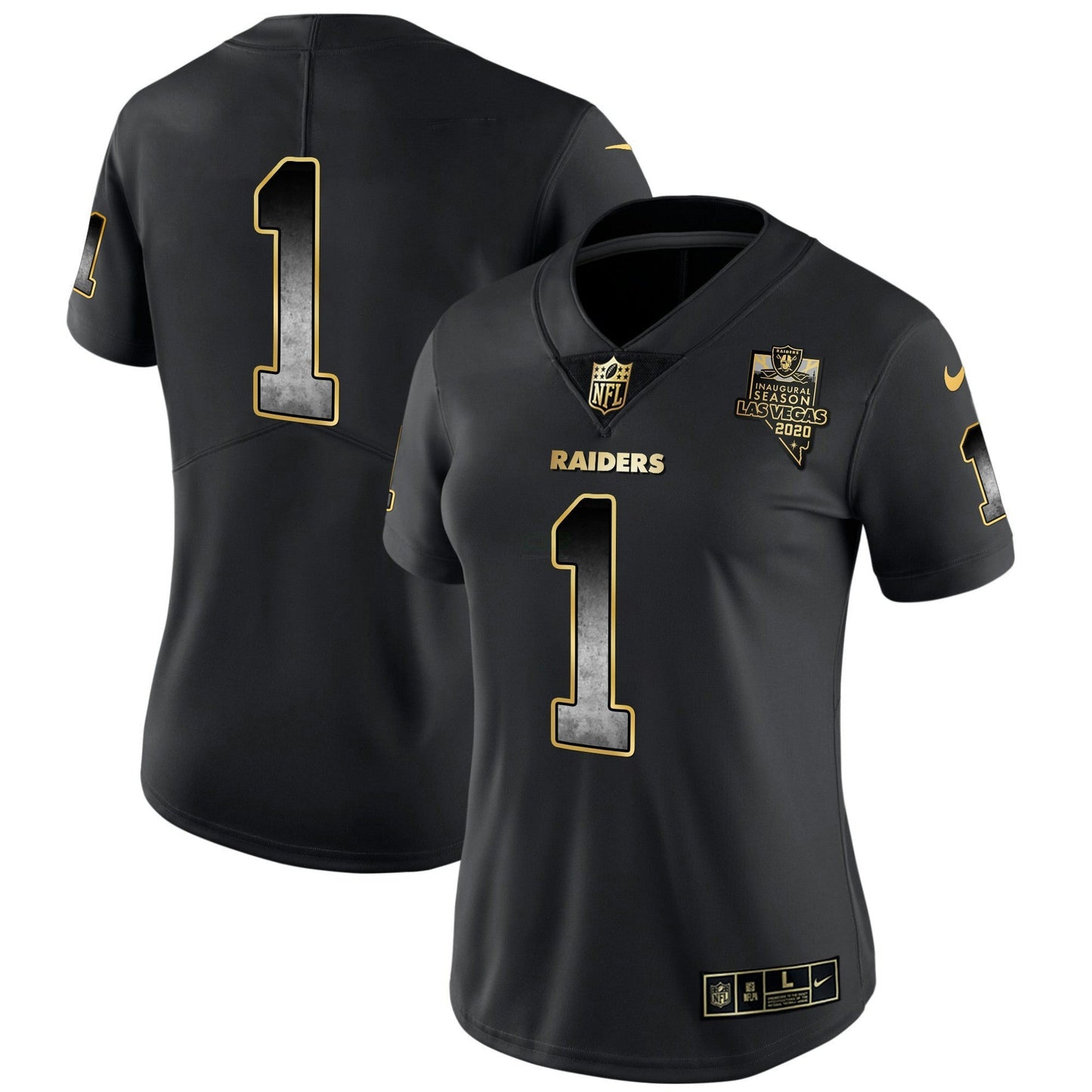 Camisa NFL Women’s Gold Arch Smoke Vapor Jersey