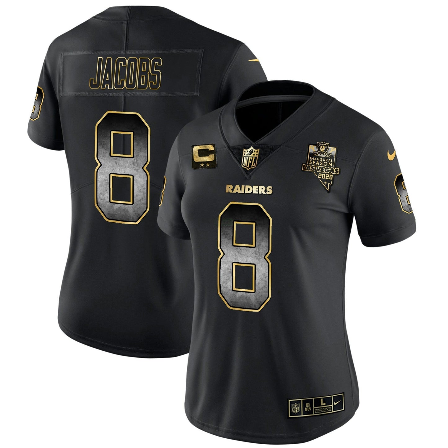 Camisa NFL Women’s Gold Arch Smoke Vapor Jersey