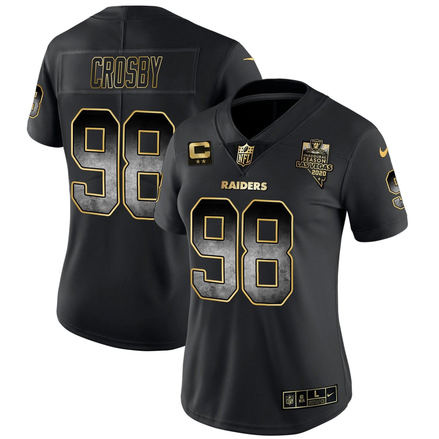 Camisa NFL Women’s Gold Arch Smoke Vapor Jersey