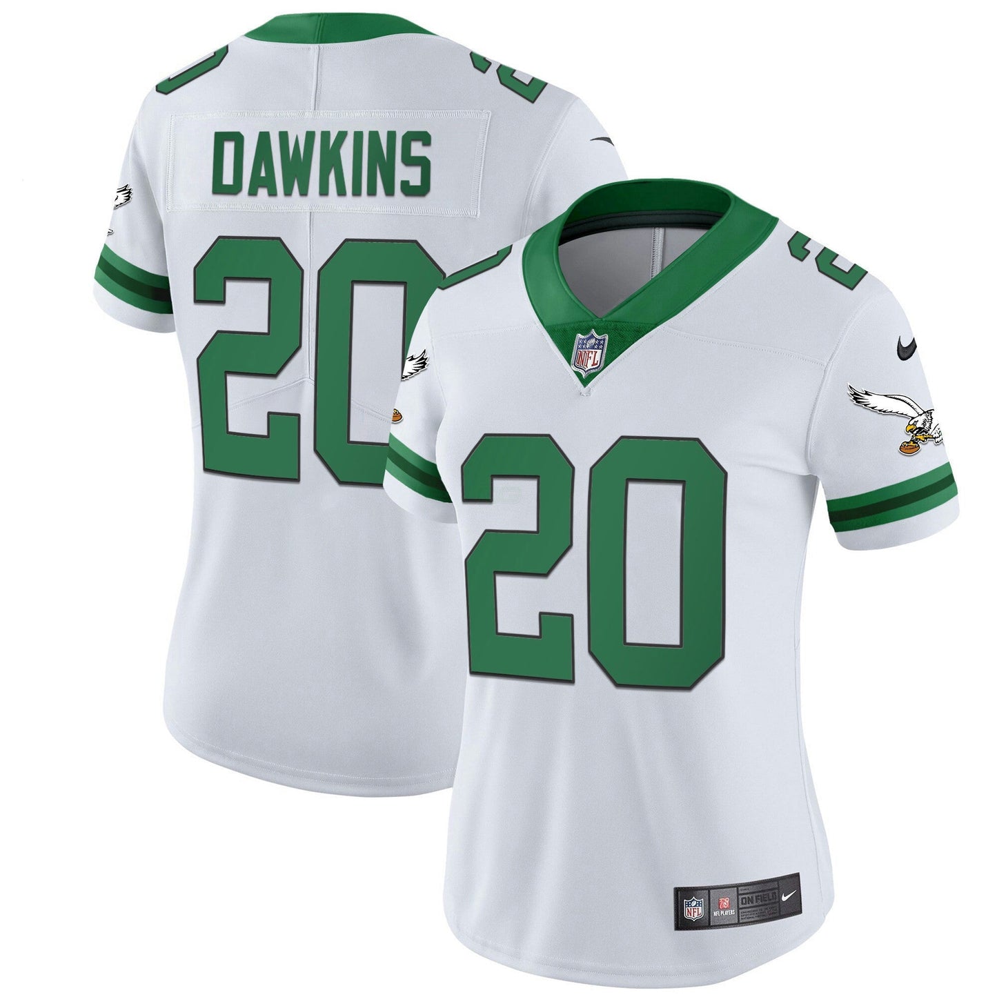 Camisa NFL Women’s Gold & Kelly Vapor Throwback Jersey