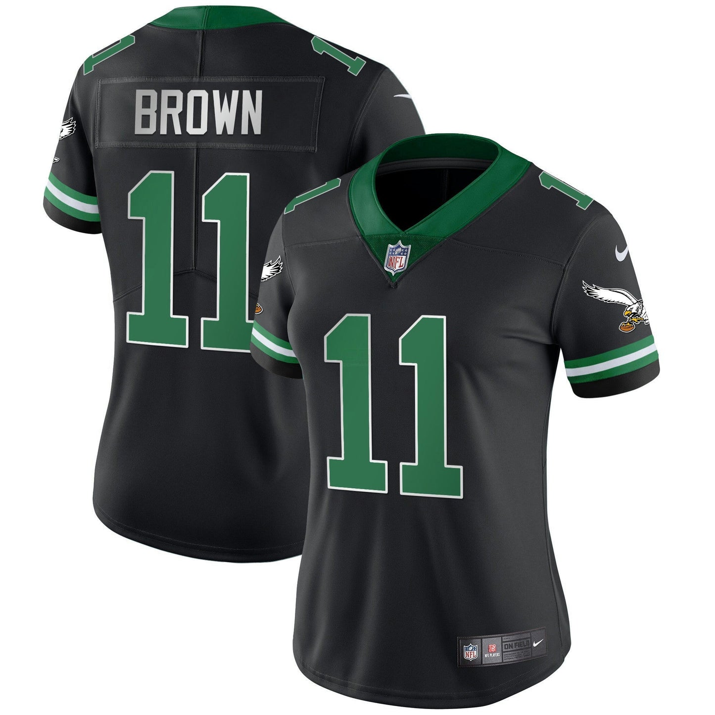 Camisa NFL Women’s Gold & Kelly Vapor Throwback Jersey