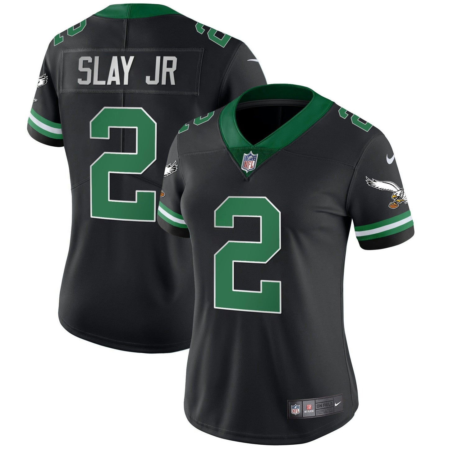 Camisa NFL Women’s Gold & Kelly Vapor Throwback Jersey