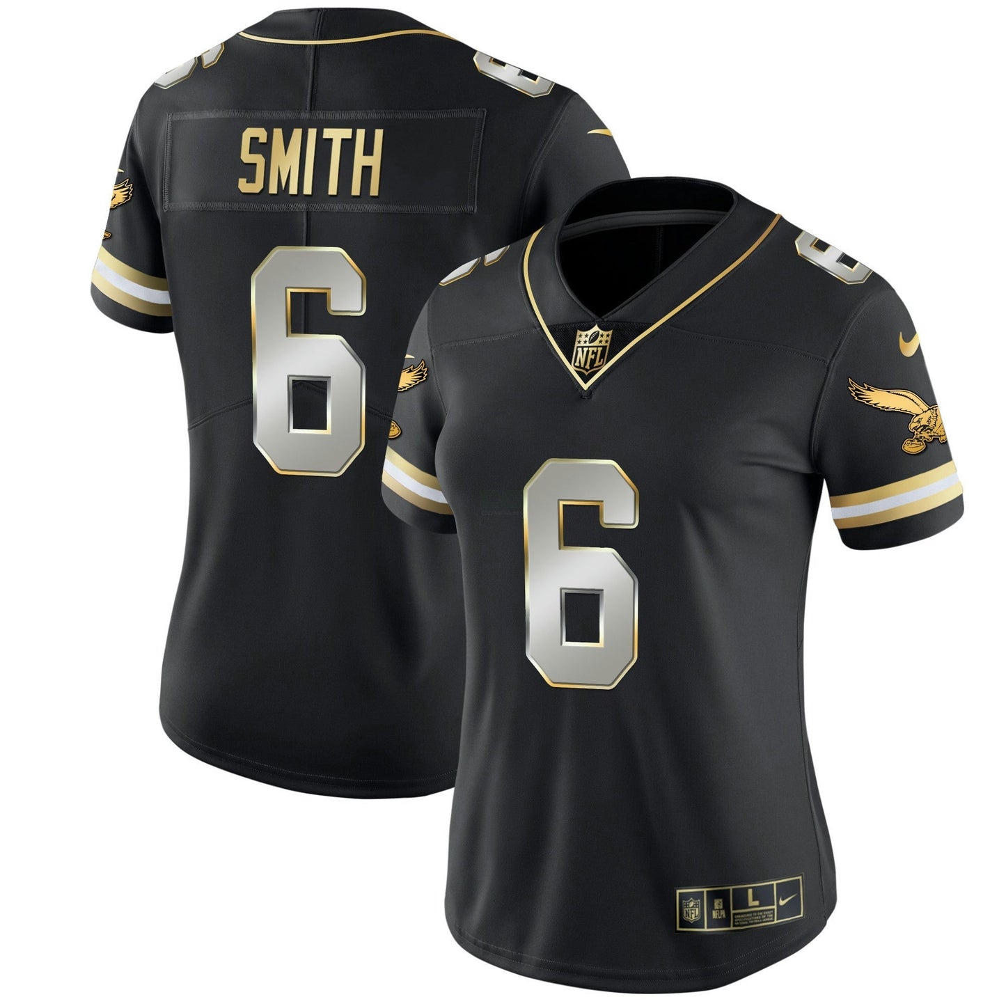 Camisa NFL Women’s Gold & Kelly Vapor Throwback Jersey
