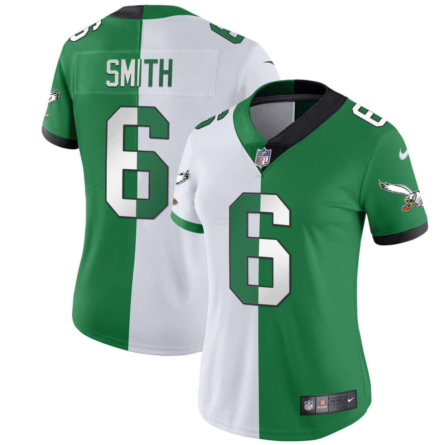 Camisa NFL Women’s Gold & Kelly Vapor Throwback Jersey