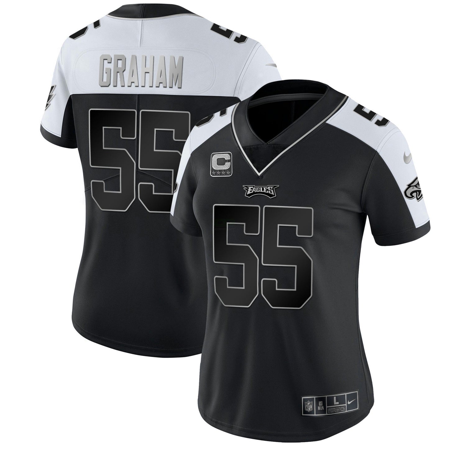 Camisa NFL Women’s Gold & Split Vapor
