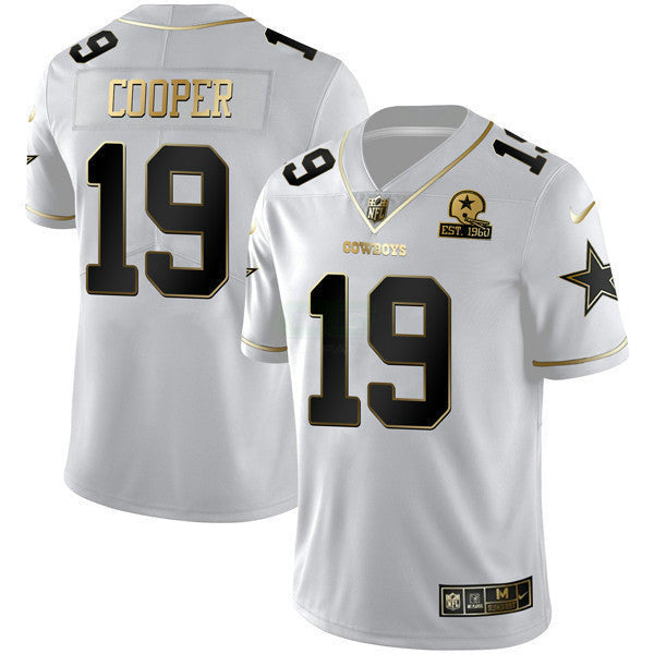 Camisa NFL Women’s Gold & Split Vapor Est 1960 Patch