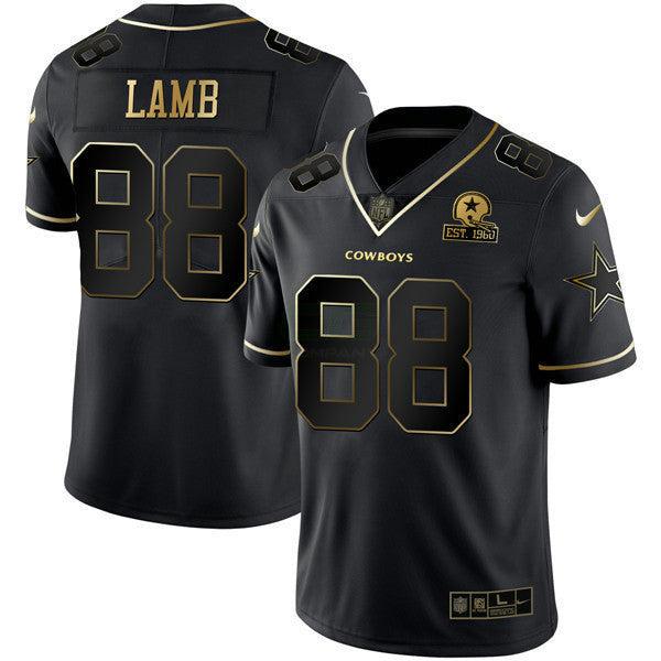 Camisa NFL Women’s Gold & Split Vapor Est 1960 Patch