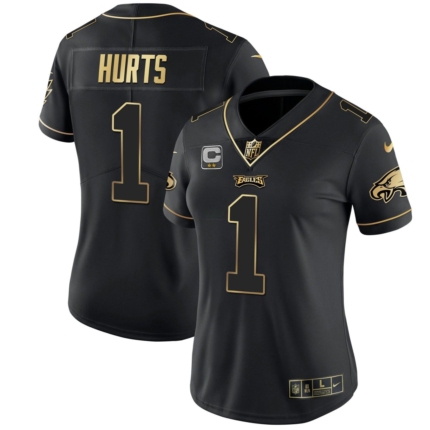 Camisa NFL Women’s Gold & Split Vapor